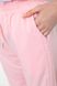 Спорт штани жіночі однотонні, колір рожевий, 129RH021 129RH021 фото 5