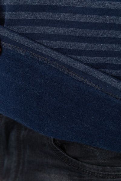 Термокофта мужская в полоску, цвет сине-серый, 219R006 219R006 фото