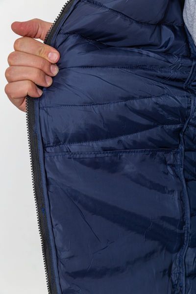 Куртка чоловіча демісезонна з капюшоном, колір синій, 214R05 214R05 фото