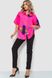 Рубашка женская батал, цвет розовый, 102R5220 102R5220 фото 2