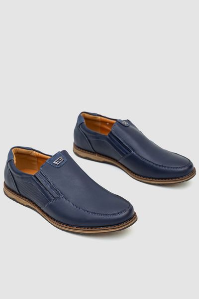 Туфлі чоловічі, колір темно-синій, 243RA1177-1 243RA1177-1 фото