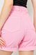 Джинсові шорти жіночі, колір рожевий, 214R1035 214R1035 фото 4