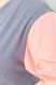 Футболка женская батал, цвет серо-розовый, 102R289-2 102R289-2 фото 5
