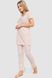 Пижама женская с принтом, цвет светло-персиковый, 219RP-487 219RP-487 фото 3