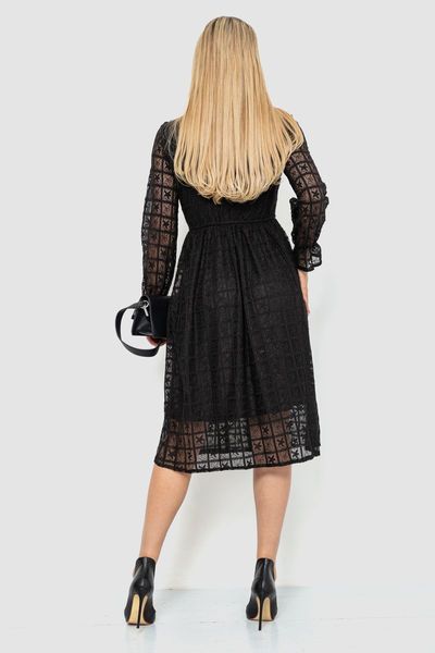 Ошатне плаття, колір чорний, 129R1907 129R1907 фото