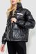 Куртка женская демисезонная экокожа, цвет черный, 243R201 243R201 фото 3