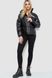 Куртка жіноча демісезонна екошкіра, колір чорний, 243R201 243R201 фото 2