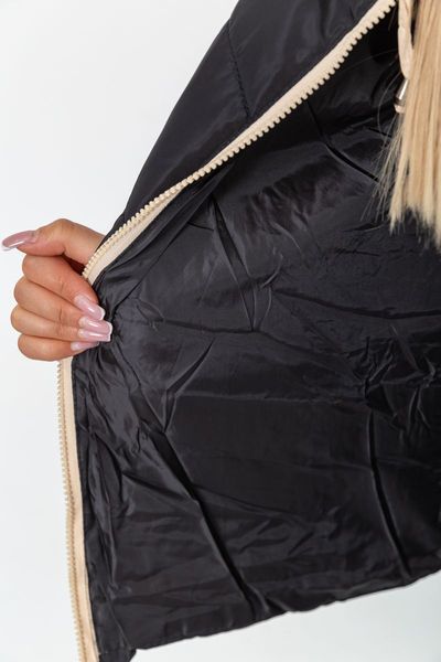 Куртка жіноча демісезонна, колір чорний, 244R018 244R018 фото