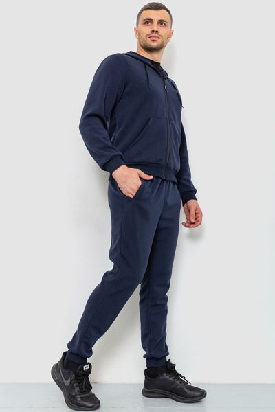Спорт костюм мужский двухнитка, цвет темно-синий, 119R200-5 119R200-5 фото