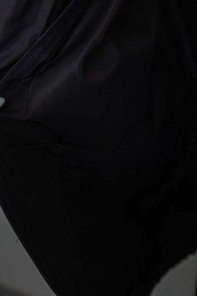 Ветровка женская с капюшоном, цвет черный, 177R042 177R042 фото