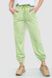 Спорт штани жіночі однотонні, колір салатовий, 129RH021 129RH021 фото 4