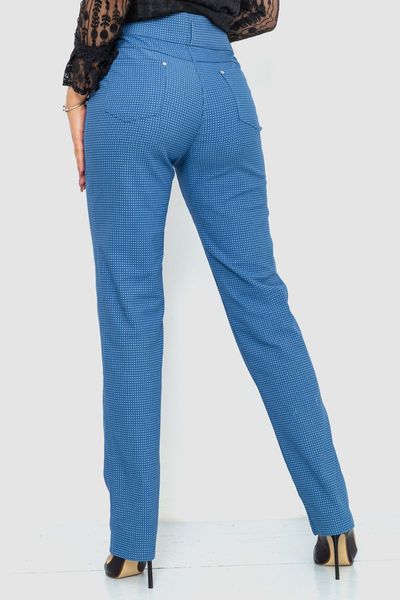 Брюки женские классические, цвет джинс, 214R320 214R320 фото