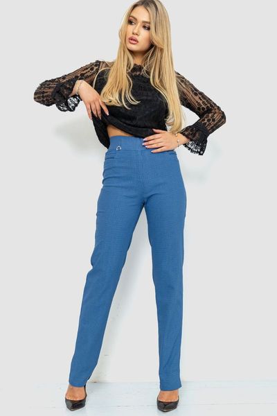 Штани жіночі класичні, колір джинс, 214R320 214R320 фото