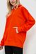 Худи женский с капюшоном, цвет оранжевый, 243R08292 243R08292 фото 3