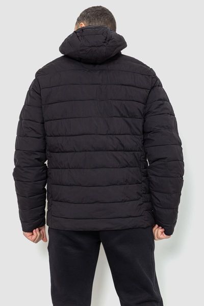 Куртка мужская демисезонная с капюшоном, цвет черный, 234R88984 234R88984 фото