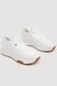 Кросівки жіночі екошкіра, колір білий, 243R186-137 243R186-137 фото 3