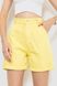 Джинсові шорти жіночі, колір жовтий, 214R1035 214R1035 фото 1