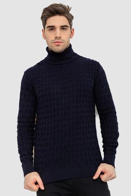 Гольф-светр чоловічий, колір темно-синій, 161R619 161R619 фото