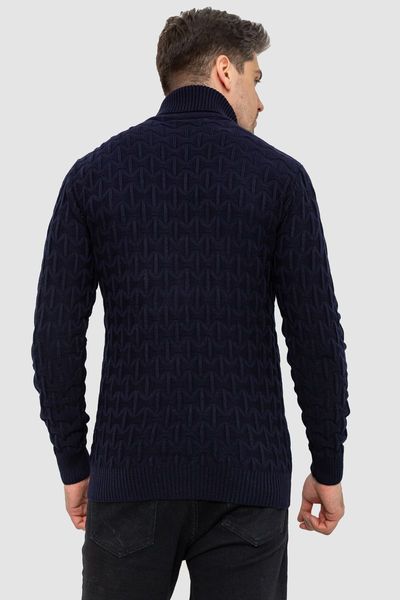 Гольф-светр чоловічий, колір темно-синій, 161R619 161R619 фото