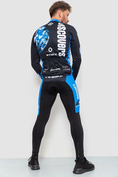 Велокостюм мужской 131R13211, цвет Черно-синий 131R132116 фото