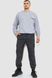 Спортивные штаны мужские двухнитка, цвет темно-серый, 241R0651-1 241R0651-1 фото 2