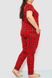 Пижама женская в клетку, цвет красный, 219RP-320 219RP-320 фото 4
