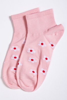 Жіночі шкарпетки персикового кольору з узором 151R2846-1 151R2846-1 фото
