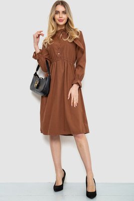 Ошатне плаття, колір коричневий, 246R203 246R203 фото