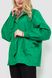 Ветровка женская с капюшоном, цвет зеленый, 177R041 177R041 фото 3
