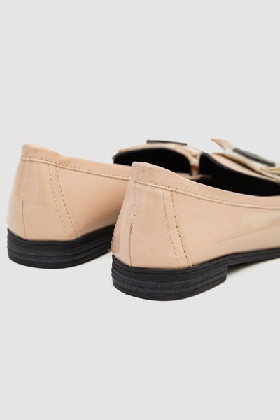 Туфлі жіночі лакові 244R18-00944, колір Світло-бежевий 243R18-00944 фото