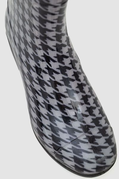 Сапоги резиновые женские, цвет серо-черный, 243R002-191 243R002-191 фото