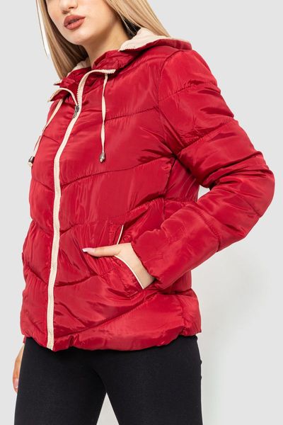 Куртка жіноча демісезонна, колір червоний, 244R018 244R018 фото