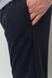 Спорт штаны мужские двухнитка, цвет темно-синий, 241R8005 241R8005 фото 5