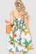 Жіночий сарафан з квітковим принтом, колір молочний, 221R1932-5 221R1932-5 фото 4