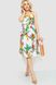 Жіночий сарафан з квітковим принтом, колір молочний, 221R1932-5 221R1932-5 фото 2