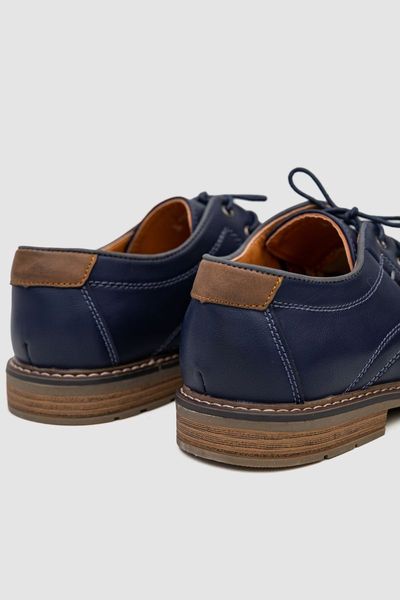 Туфлі чоловічі, колір темно-синій, 243RA1191-1 243RA1191-1 фото