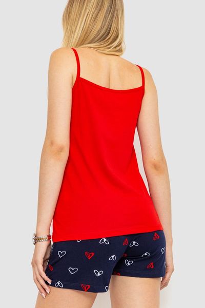 Жіноча піжама з принтом, колір червоно-синій, 219RTA-490 219RTA-490 фото