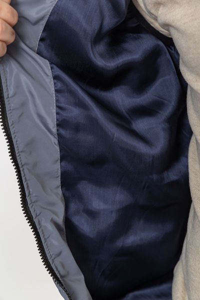 Жилетка мужская с капюшоном, цвет серый, 102R340-2 102R340-2 фото