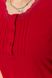 Нічна сорочка однотонная, цвет бордовый, 219RC-1107 219RC-1107 фото 5