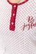 Жіноча піжама з принтом, колір молочно-бордовий, 219RP-10120 219RP-10120 фото 5