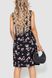 Сукня-халат жіночий з квітковим принтом на ґудзиках, колір чорний, 102R349 102R349 фото 4