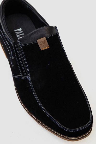 Туфли мужские замша, цвет черный, 243RA1229-2 243RA1229-2 фото