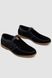 Туфлі чоловічі замша, колір чорний, 243RA1229-2 243RA1229-2 фото 3