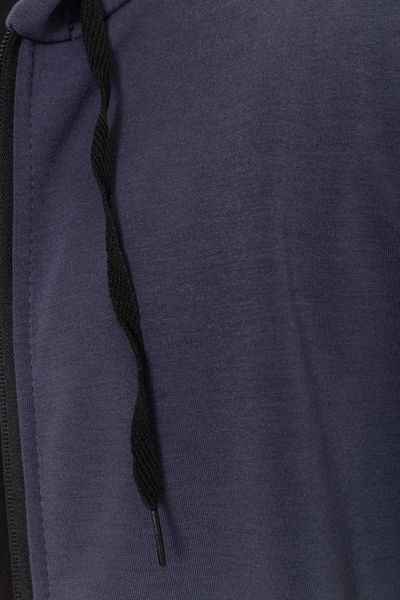 Спорт костюм чоловічий двонитка, колір темно-сірий, 119R200-5 119R200-5 фото