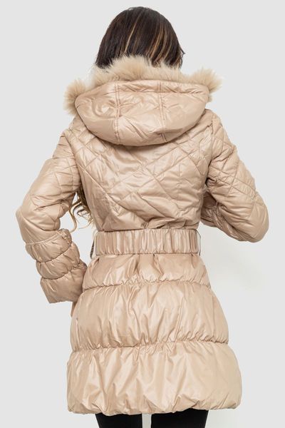 Куртка женская с поясом, цвет бежевый, 235R803 235R803 фото