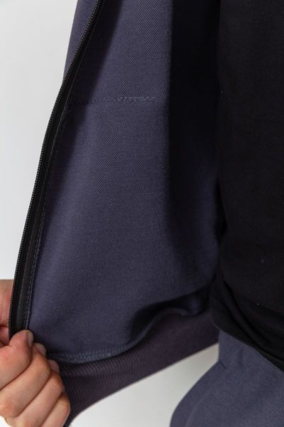 Спорт костюм мужский двухнитка, цвет темно-серый, 119R200-5 119R200-5 фото