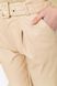Штаны женские из экокожи, цвет светло-бежевый, 186R5965 186R5965 фото 5