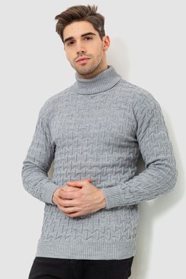 Гольф-светр чоловічий, колір світло-сірий, 161R619 161R619 фото