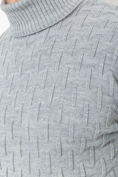 Гольф-свитер мужской, цвет светло-серый, 161R619 161R619 фото