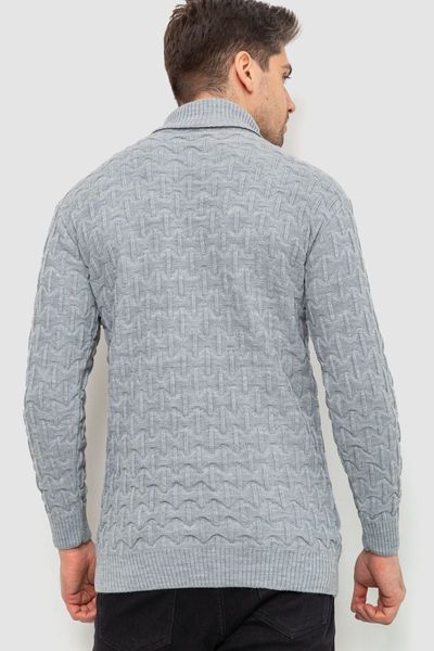Гольф-свитер мужской, цвет светло-серый, 161R619 161R619 фото